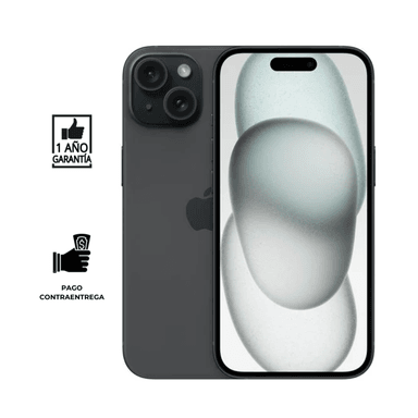 REACONDICIONADO IPHONE 15 PLUS 128GB I GRADO C I COLOR NEGRO - 1