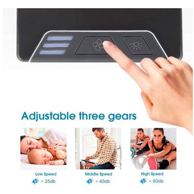 ENFRIADOR MINI AIRE CONEXIÓN USB PORTÁTIL - 2