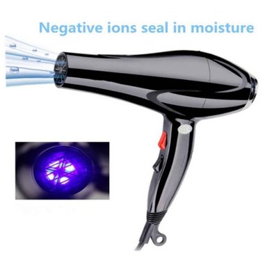 SECADOR CABELLO 5000W AIRE FRIO Y CALIENTE CON BOQUILLA Y PEINE - 4