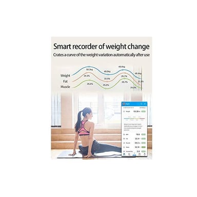 BALANZA SMART DIGITAL BLUETOOTH COLOR NEGRO - 3