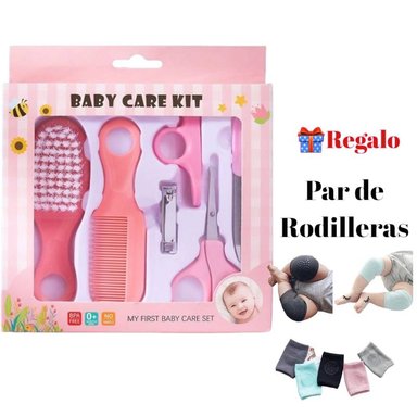 KIT DE HIGIENE PARA EL CUIDADO DEL BEBÉ Y RODILLERAS D GATEO