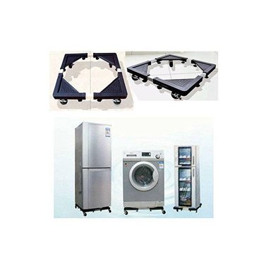 BASE AJUSTABLE MULTIFUNCIONAL OEM CON RUEDAS PARA ELECTRODOMÉSTICOS ACERO