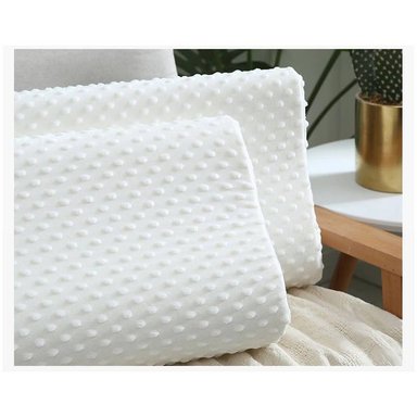 PAR DE ALMOHADAS VISCOELASTICAS MEMORY PILLOW CON FUNDA