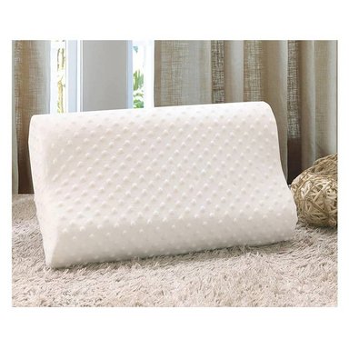 ALMOHADA BLANCO VISCOELASTICA MEMORY PILLOW FUNDA CON CIERRE