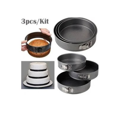 PACK 3 ACCESORIOS REPOSTERIA OEM NEGRO MOLDES KEKE ANTIADHERENTE PCS