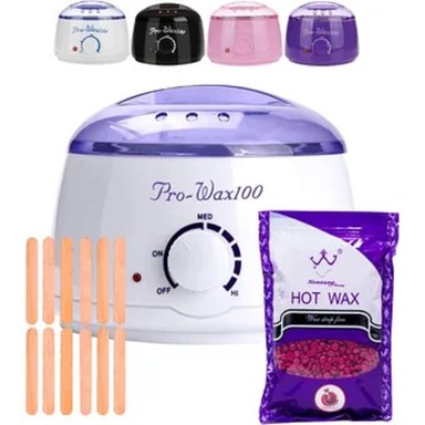 PACK NOVEDADES DE CELESTE DEPILACIÓN OLLA CERA + 100G CERA + 12 PALETAS