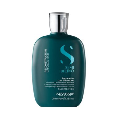 TRATAMIENTO ALFAPARF MILANO SEMI DI LINO RECONSTRUCTION SHAMPOO MASCARILLA FLUID - 2