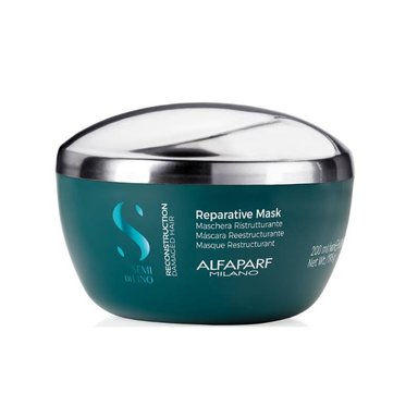 TRATAMIENTO ALFAPARF MILANO SEMI DI LINO RECONSTRUCTION SHAMPOO MASCARILLA FLUID - 4