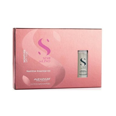 TRATAMIENTO ALFAPARF MILANO SEMI DI LINO 6 UNID X 13ML NUTRITIVE ESSENTIAL OIL - 1