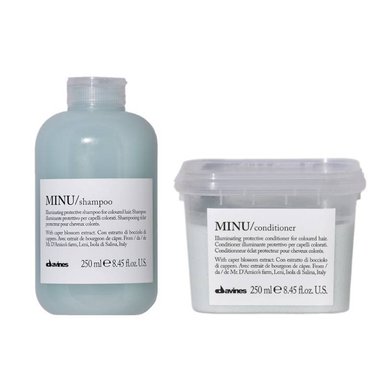 PACK DAVINES MINU SHAMPOO 250ML ACONDICIONADOR 250ML - 1