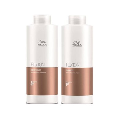 SHAMPOO WELLA PACK FUSION 1L ACONDICIONADOR 1L - 1