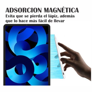 LÁPIZ LAPIZ IPAD RECHAZO PALMA MAGNETICO STYLUS RECARGABLE PREMIUM - 3