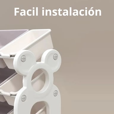 ORGANIZADOR JUGUETERO PARA  BEBES Y NIÑOS CON 12 BANDEJAS - 4