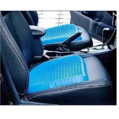 COJÍN OEM DE GEL ANTIDESLIZANTE DE COCHE Y OFICINA 2 UNIDADES AZUL X 37 CM