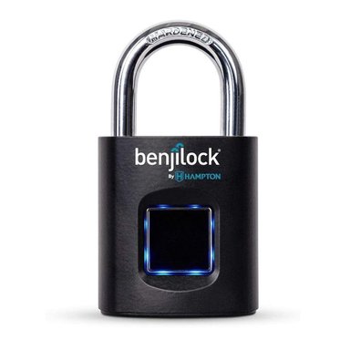 CANDADO BIOMÉTRICO NEGRO