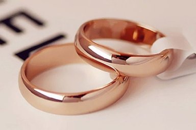 ARO DE MATRIMONIO MUJER GENIEKA ETERNAL LOVE BAÑADO EN ORO ROSA 18K ANILLOS NOVIOS BODAS ALIANZAS ANIVERSARIO - 4