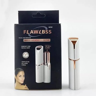 DEPILADORA FACIAL VELLO MUJER FLAWLBSS FLAWLESS ROJO AFEITADORA RECORTADORA ELÉCTRICA DE CEJAS GENIEKA - 6