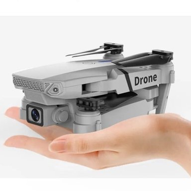 DRON PROFESIONAL E88 4K + LUZ LED 7 COLORES WIFI + CONTROL REMOTO GIRO 360 CÁMARA HD CONTROL REMOTO PLEGABLE NAVIDAD GENIEKA - 5