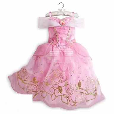 DISFRAZ NIÑA GENIEKA ROSADO VESTIDO PRINCESA BELLA DURMIENTE BEBÉ HALLOWEEN REGALO CUMPLEAÑOS NAVIDAD - 3