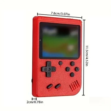MINI GAME LCD CONSOLA VIDEOJUEGOS 400 JUEGOS PORTÁTIL RETRO SUPER MARIO NINJA KONG NIÑOS REGALO NAVIDAD 8 BITS GENIEKA - 6