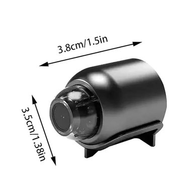 MINI CÁMARA ESPÍA WIFI VIGILANCIA INALÁMBRICA 1080P SEGURIDAD VISIÓN NOCTURNA SENSOR MOVIMIENTO MONITOR DE BEBÉ GENIEKA - 6