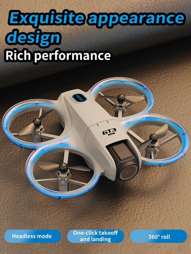 DRON GT3 DOBLE CÁMARA 4K LUCES LED + CONTROL REMOTO + LENTES DE REALIDAD VIRTUAL  VR DRONE DUAL CAMERA 4K FOTO GENIEKA - 7