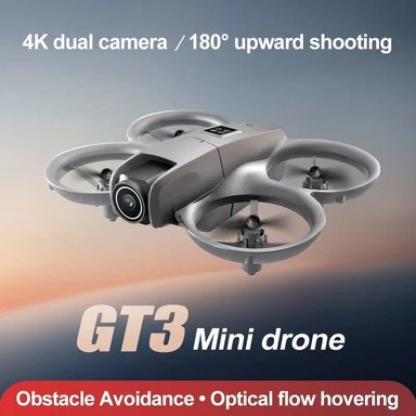 DRON GT3 DOBLE CÁMARA 4K LUCES LED + CONTROL REMOTO + LENTES DE REALIDAD VIRTUAL  VR DRONE DUAL CAMERA 4K FOTO GENIEKA - 9
