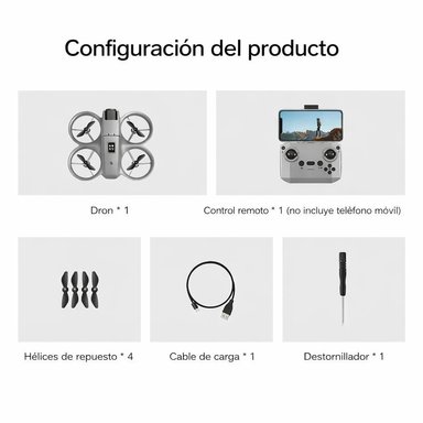 RON GT3 DOBLE CÁMARA 4K LUCES LED + CONTROL REMOTO DRONE DUAL + LENTES DE REALIDAD VIRTUAL  VR CAMERA 4K FOTO GENIEKA - 9