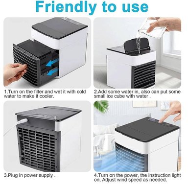 ENFRIADOR MINI AIRE CONEXIÓN USB PORTÁTIL - 2