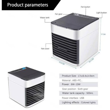 ENFRIADOR MINI AIRE CONEXIÓN USB PORTÁTIL - 4