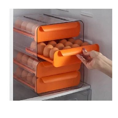 ORGANIZADOR HUEVOS 2 NIVELES 32 UNIDADES