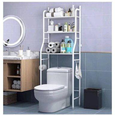 ESTANTE ORGANIZADOR PARA BAÑO INODORO ALTA CALIDAD - 2
