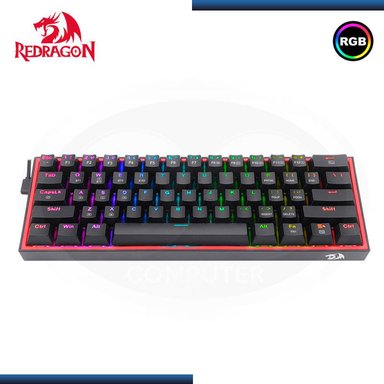 TECLADO REDRAGON FIZZ PRO WIRELESS SPANISH K616-RGB-B BLACK - 3