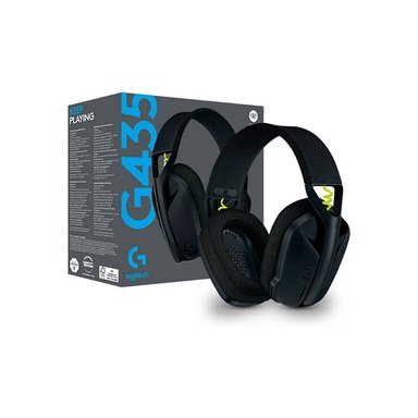 AUDIFONO CMICROF LOGITECH G435 LIGHTSPEED BLUETOOTH BLACK - 1