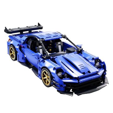 LEGO AUTO CARRO DEPORTIVO DE LUJO A BATERIA Y CONTROL REMOTO AZUL - 1