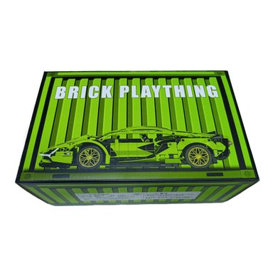 LEGO AUTO CARRO DEPORTIVO DE LUJO A BATERIA Y CONTROL REMOTO VERDE FLUORESCENTE - 4
