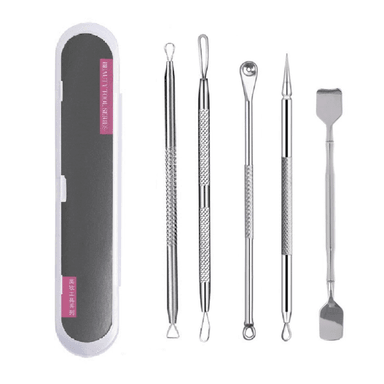 REMOVEDOR EXTRACTOR PUNTOS NEGROS ESPÁTULA LIMPIEZA FACIAL SM SACA COMEDONES