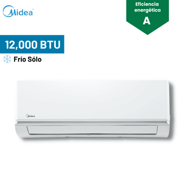 AIRE ACONDICIONADO SPLIT MIDEA 12000 BTU PARED INVERTER