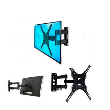 RACK TV 32 Y 55 PULGADAS SOPORTE MÓVIL PLEGABLE PARA LCD LED SMART - 3