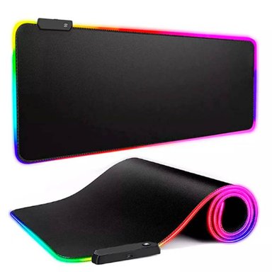 MOUSE PAD GAMER SEISA YELANDAR RGB3080 NEGRO RGB SWITCH CAMBIO ALFOMBRILLA PC 30X80X04CM - 1