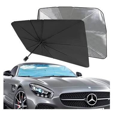 PROTECTOR PANORÁMICO CARRO PARASOL PREMIUM FORMA SOMBRILLA