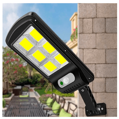 LÁMPARA SOLAR EXTERIOR 6 CELDAS SENSOR MOVIMIENTO - 3