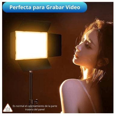 LÁMPARA RL-1200 PANEL LUZ LED ILUMINACION ESTUDIO FOTOGRAFIA GRABACION - 2