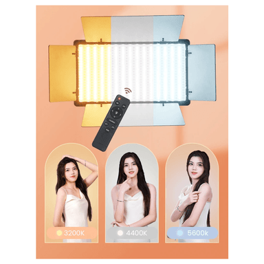 LÁMPARA RL-1200 PANEL LUZ LED ILUMINACION ESTUDIO FOTOGRAFIA GRABACION - 6