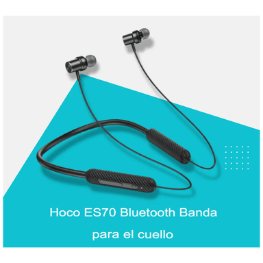 AUDÍFONOS HOCO INALÁMBRICO ES70 BLUETOOTH DEPORTIVOS HASTA 80HRS - 3
