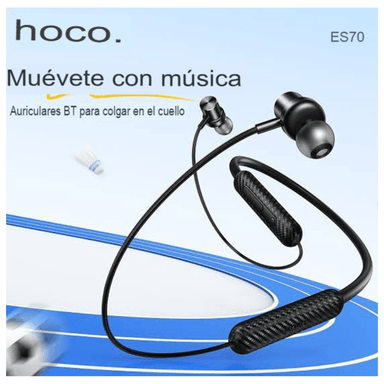 AUDÍFONOS HOCO INALÁMBRICO ES70 BLUETOOTH DEPORTIVOS HASTA 80HRS - 5