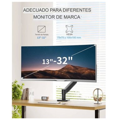 RACK SOPORTE MONITOR 13-32 01 BRAZO F80 - 4