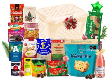 CANASTA NAVIDEÑA LIMAQ 4 NADINNE (PRODUCTOS DIVERSOS)