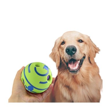 JUGUETE PERRO PELOTA CON SONIDO 11CM
