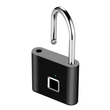 CANDADO INTELIGENTE CON HUELLA DACTILAR RECARGABLE USB - 3